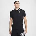 Nike Black White Men s Heritage Polo